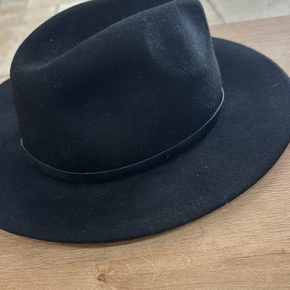 Free People Wythe Leather Band Felt Hat - Picture 7 of 9